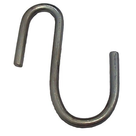 Pack Of 1 Heavy Duty S Hook 2.5 H X 2.25 W X 3/16 Thick